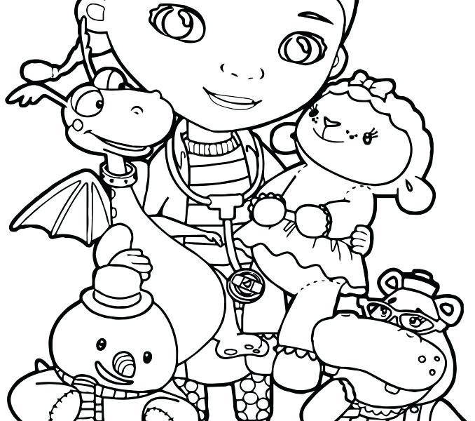 678x600 Doc Mcstuffins Coloring Games Coloring Pages Of Doc Magnificent