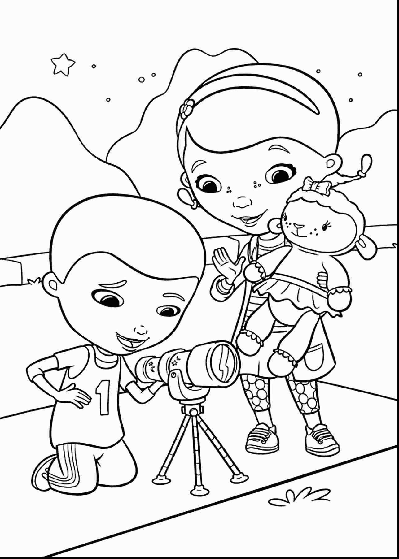 1288x1806 Doc Mcstuffins Coloring Pages Disney Junior Resume