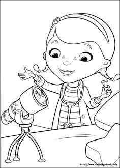 236x330 Doc Mcstuffins Coloring Pages