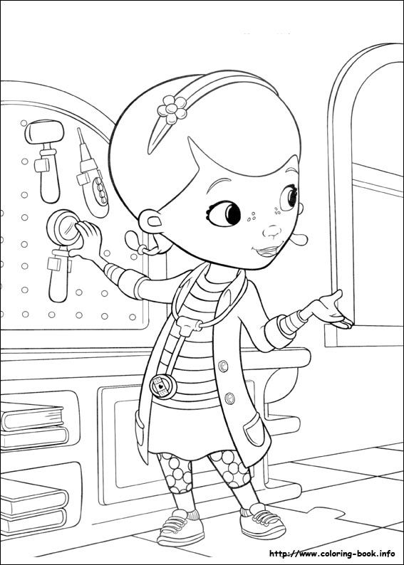 567x794 Doc Mcstuffins Coloring Picture Disney Coloring Pages
