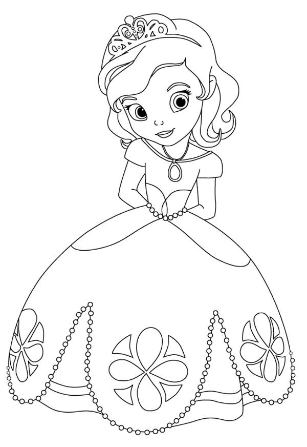 600x872 Beautiful Doc Mcstuffins Coloring Page
