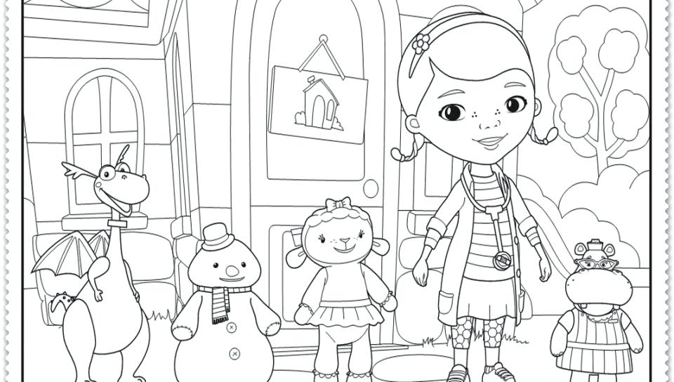 960x544 Doc Mcstuffins Coloring Pages Doc Coloring Pages For Kids Download