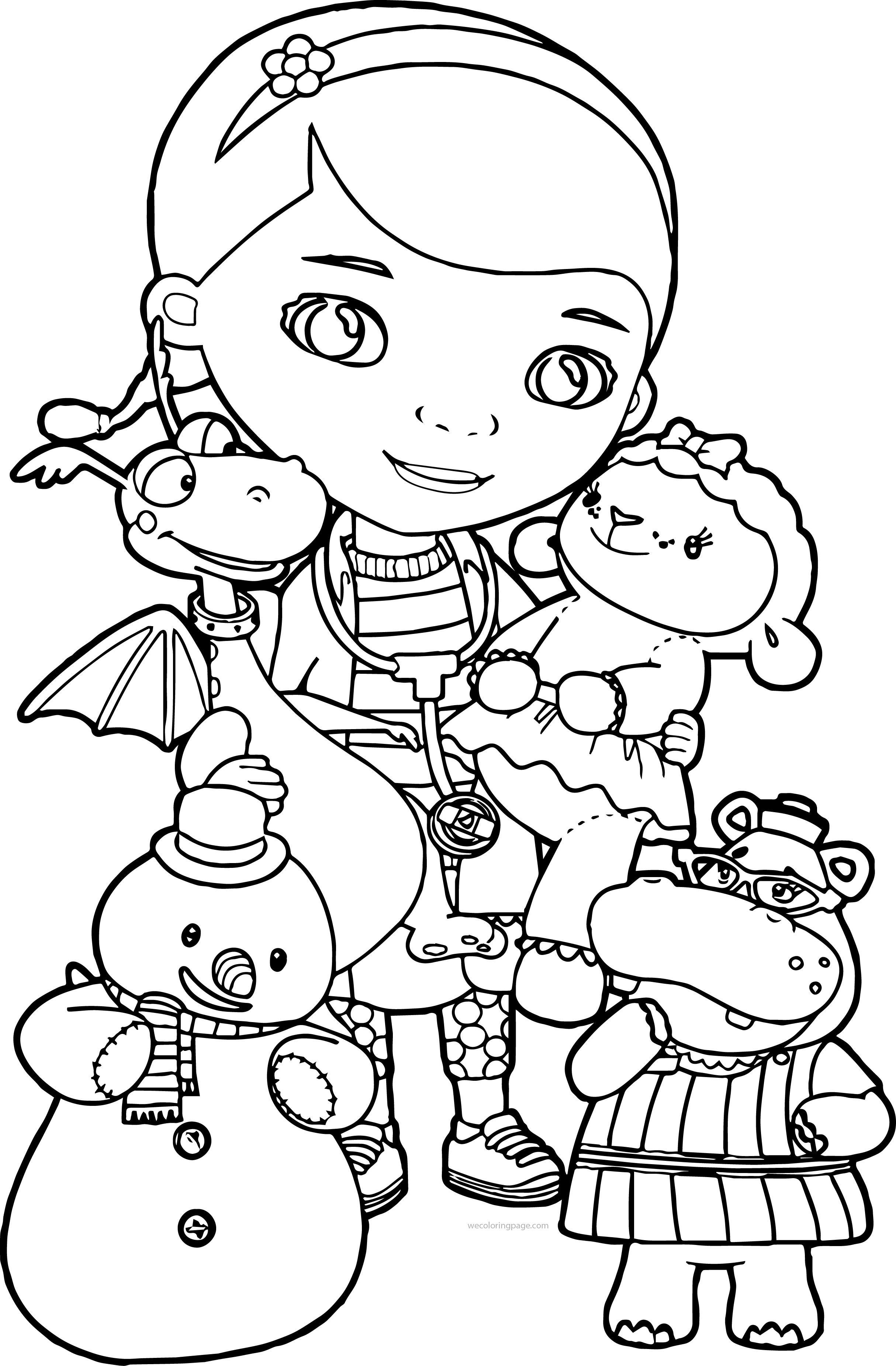 2429x3702 Doc Mcstuffins Coloring Pages New Free Board Download