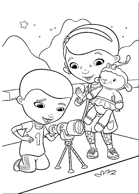 475x663 Doc Mcstuffins Halloween Coloring Pages