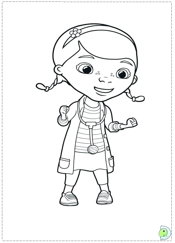 Doc Mcstuffins Lambie Coloring Pages at GetDrawings | Free download