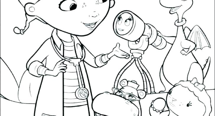728x393 Doc Mcstuffins Printable Coloring Pages Doc Color Page Doc