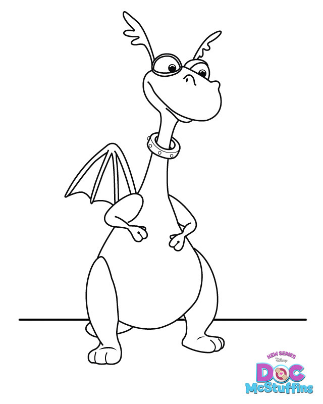 640x800 Doc Mcstuffins Dragon
