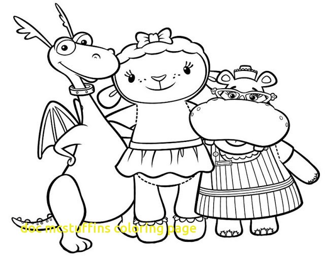 Doc Mcstuffins Stuffy Coloring Pages at GetDrawings | Free download