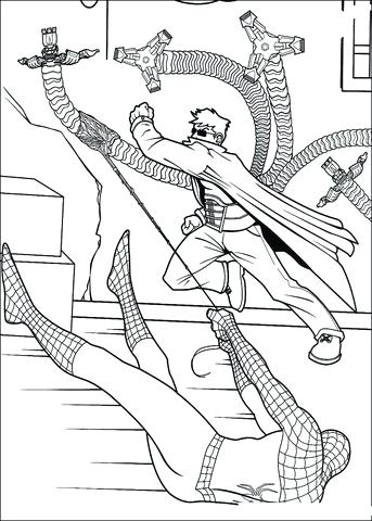 343x480 Doc Ock Coloring Pages Doc Ock Coloring Pages Everychatco