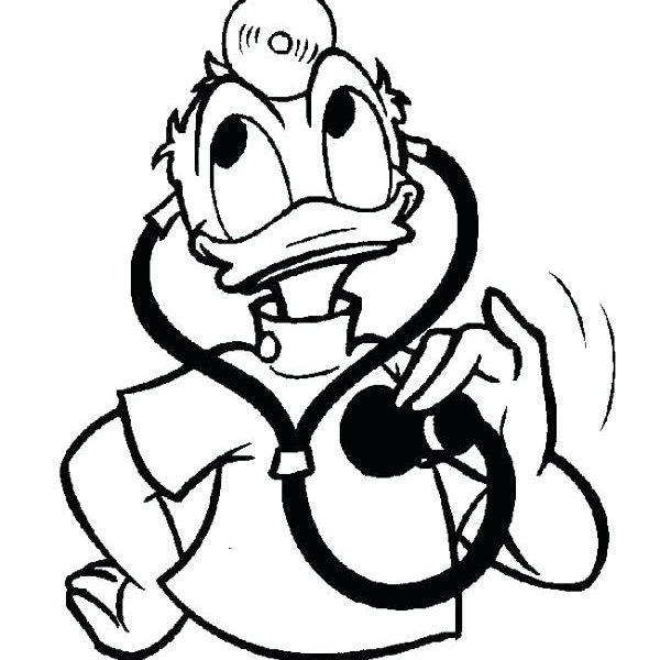 600x600 Doctor Coloring Pages For Preschool Coloring Pages