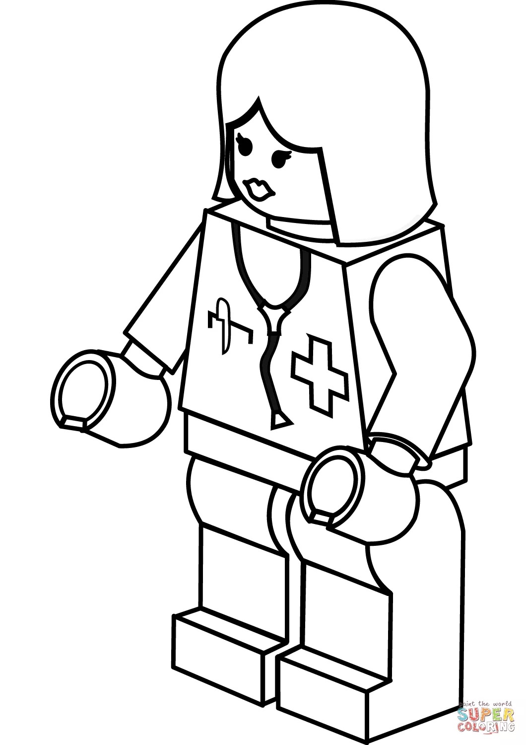 1060x1500 Popular Doctor Coloring Pages For Preschool Co