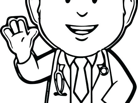 Doctor Coloring Pages For Preschool at GetDrawings | Free download