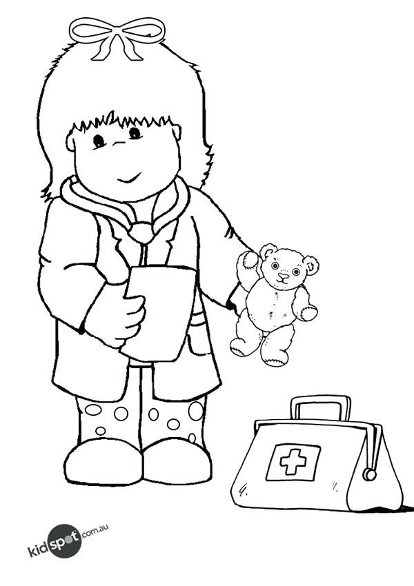 Doctor Coloring Pages Printable at GetDrawings | Free download