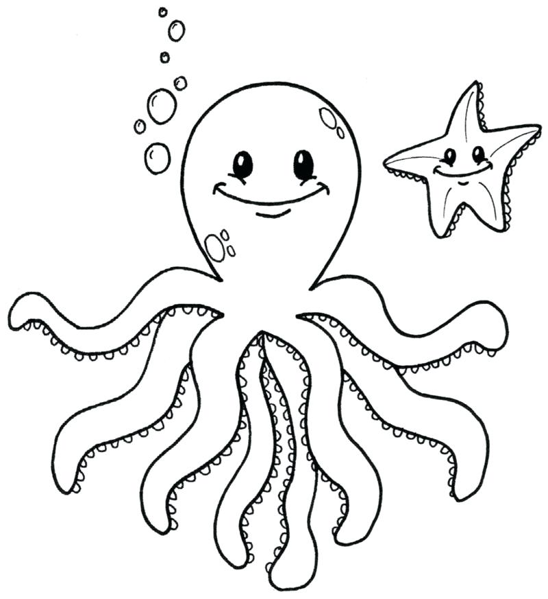800x873 Under The Sea Peaceful And Free Adult Coloring Pages Including