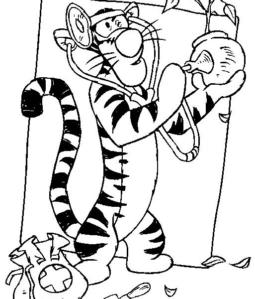 513x600 Doctor Coloring Pages For Preschool Doctor Tools Coloring Page