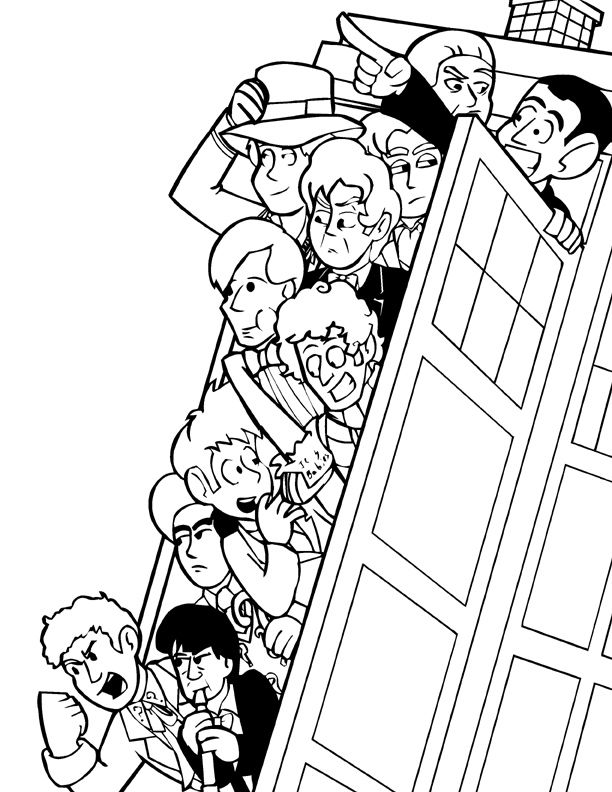 612x792 Dr Who Coloring Page Dr Who Stuff Lineart Doctor Who