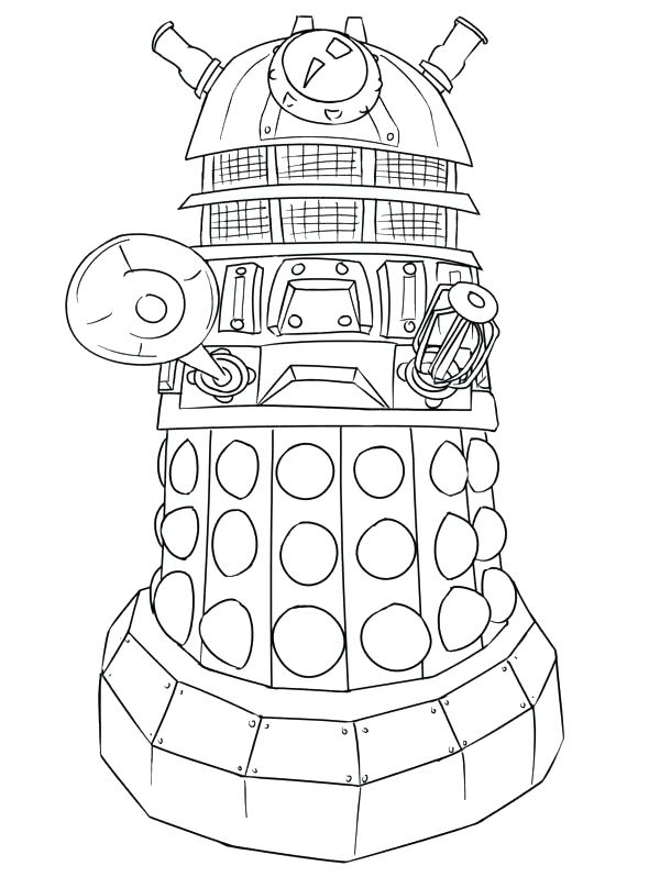 600x798 Doctor Who Coloring Page Doctor Who Coloring Page Doctor Who