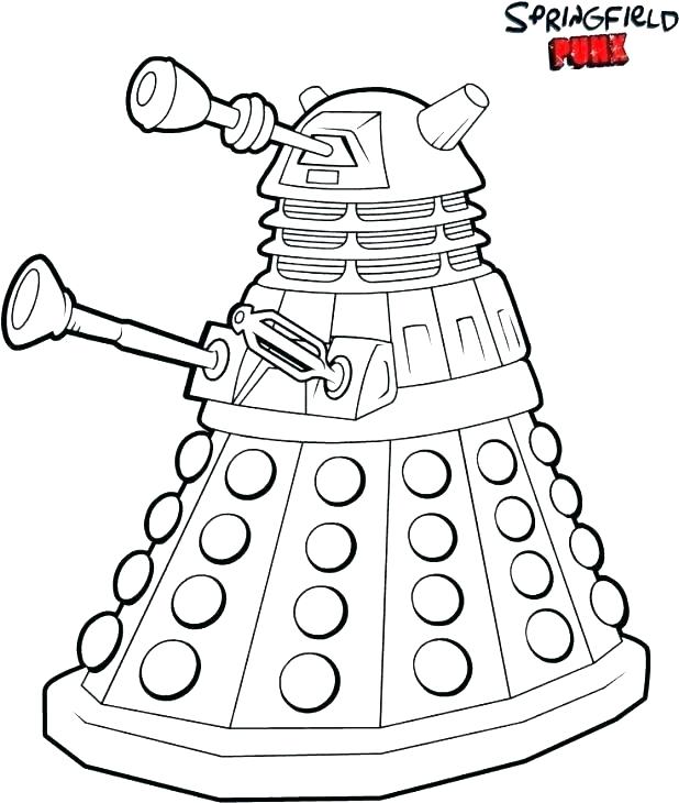 618x730 Doctor Who Coloring Pages Printable Doctor Who Coloring Pages