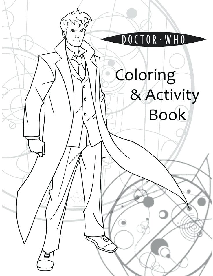 736x952 Dr Who Coloring Book Coloring Pages Printable Book Org Page