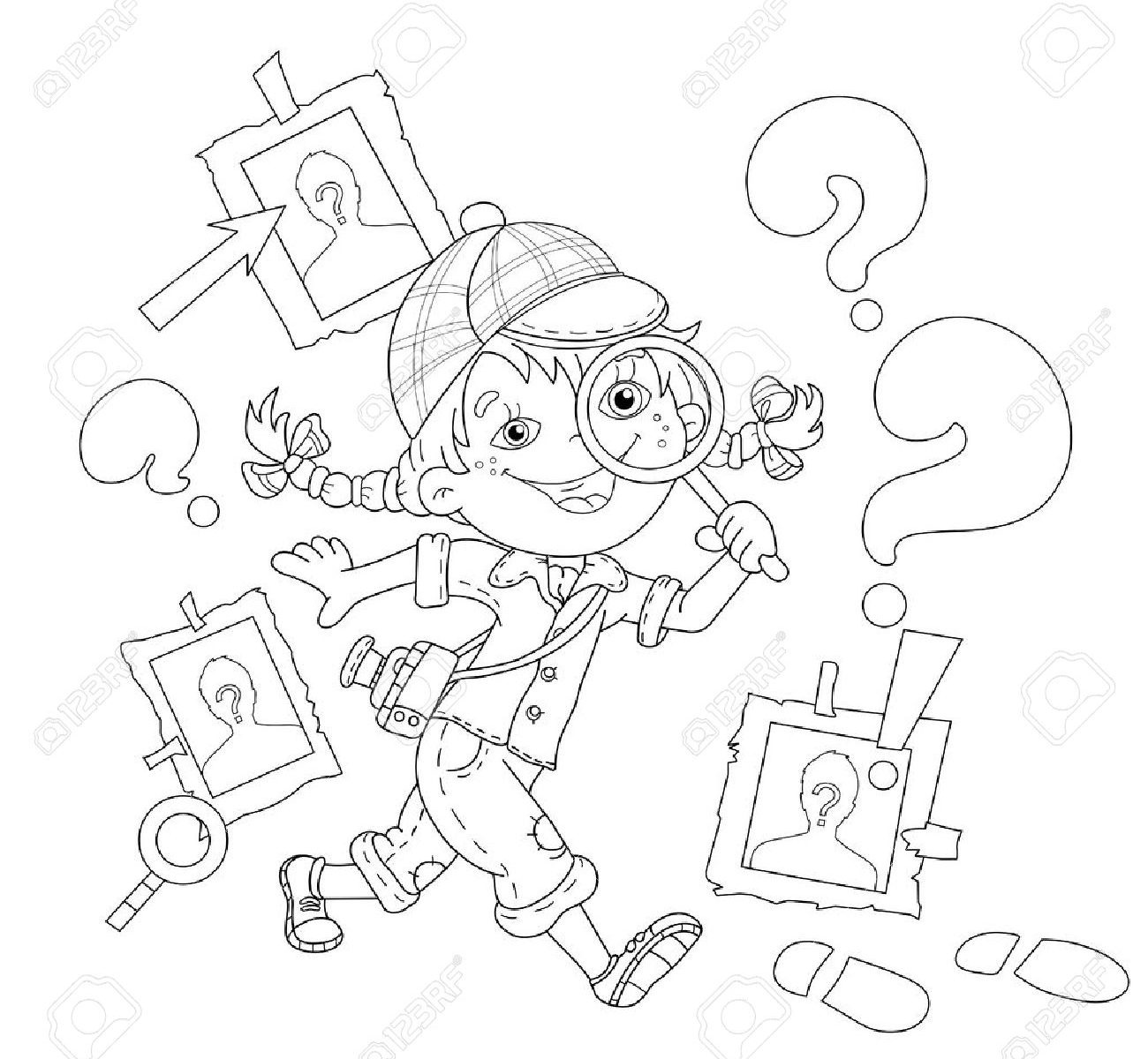 1300x1200 Beautiful Coloring For Kids Sherlock Holmes Colouring Pages