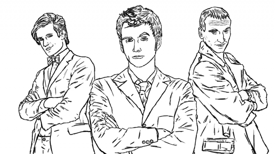 960x539 Get This Kids' Printable Doctor Who Coloring Pages !