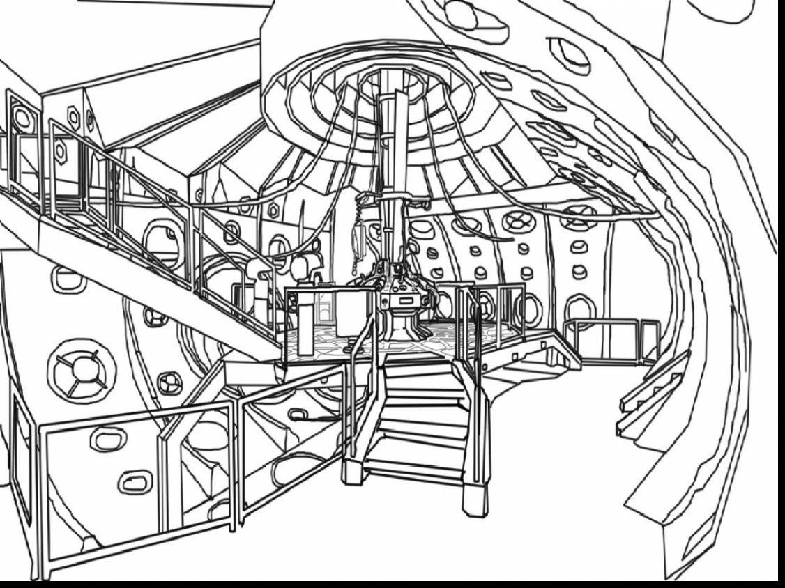 1126x844 Tardis Coloring Pages Free