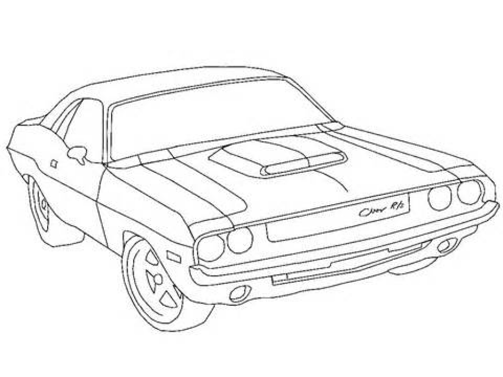 1024x768 Dodge Coloring Pages