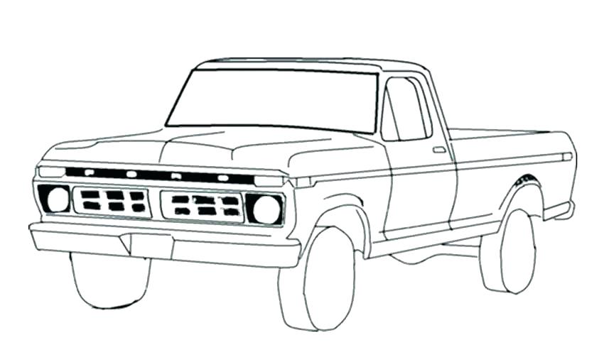 850x510 Dodge Ram Coloring Pages