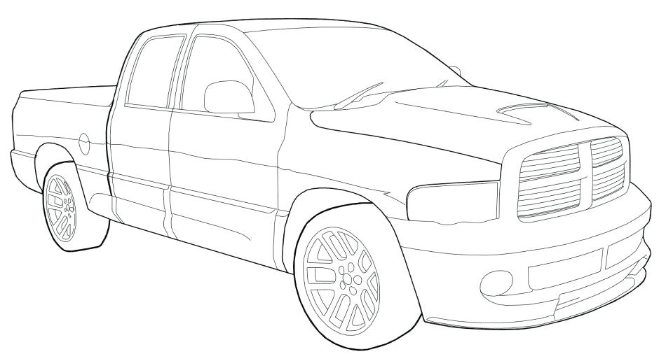 940x516 Dodge Ram Coloring Pages Dodge Ram Coloring Sheets Truck Pages