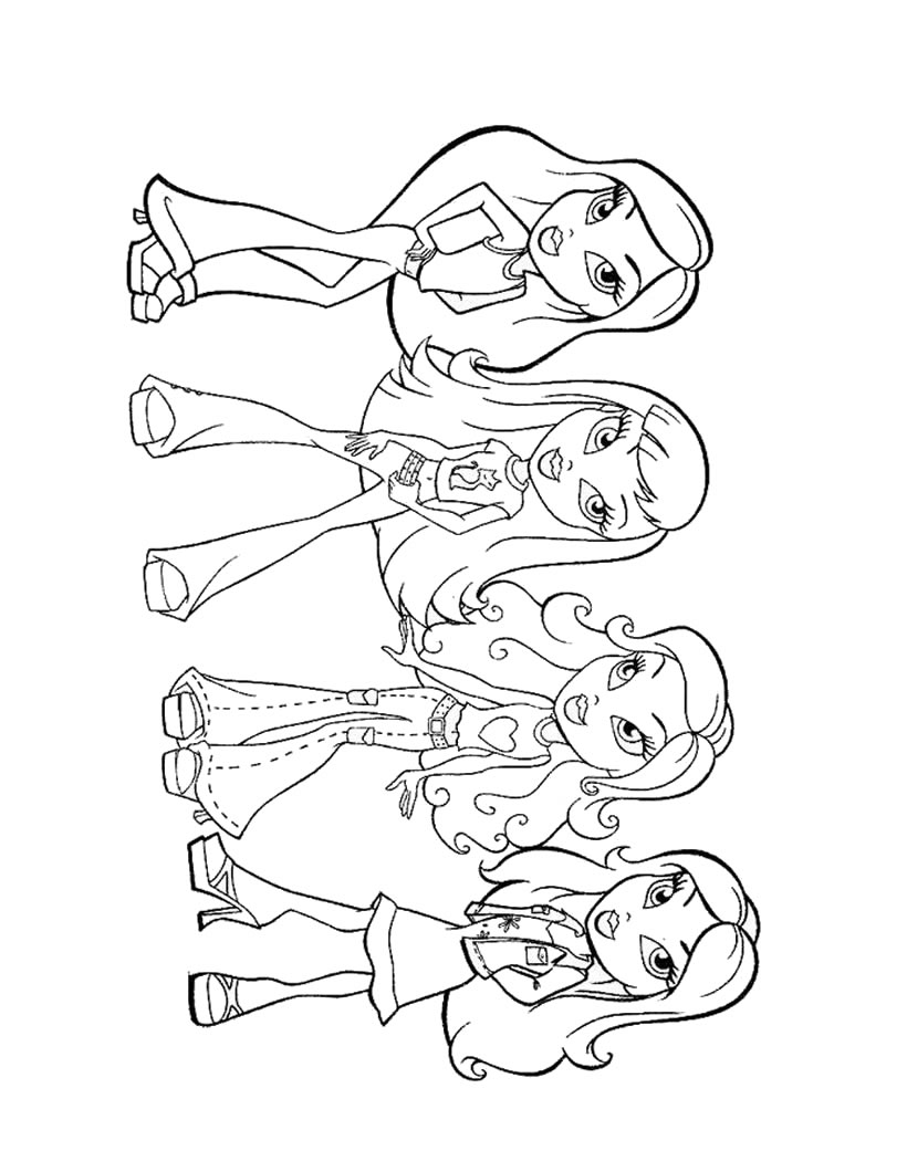 820x1060 Coloring Pages For Girls
