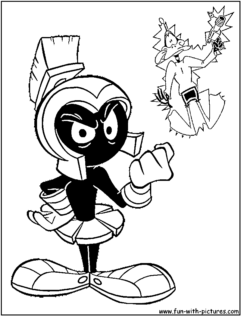 800x1050 Duckdodgers Coloring Pages