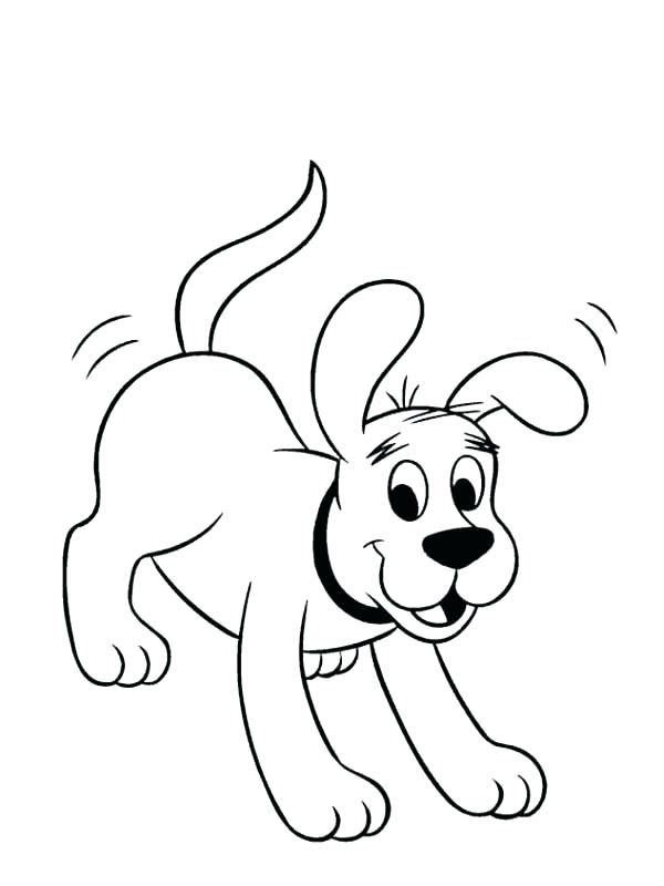 600x800 Clifford The Big Red Dog Coloring Pages Printable The Big Red Dog