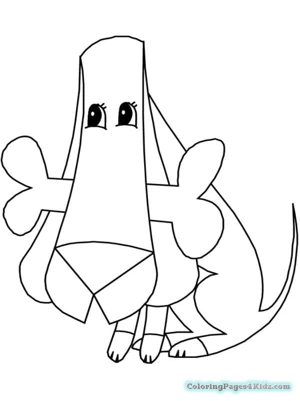 600x800 Dog Bone Coloring Page Coloring Pages For Kids