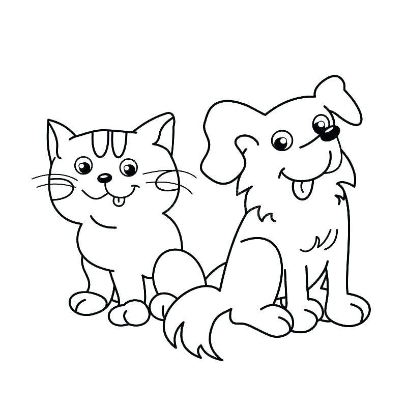 800x800 Coloring Pages Dog