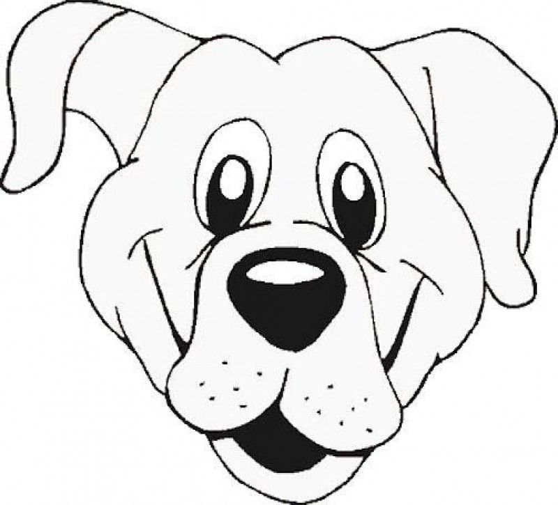 800x725 Trendy Ideas Dog Face Coloring Pages Page Cartoon