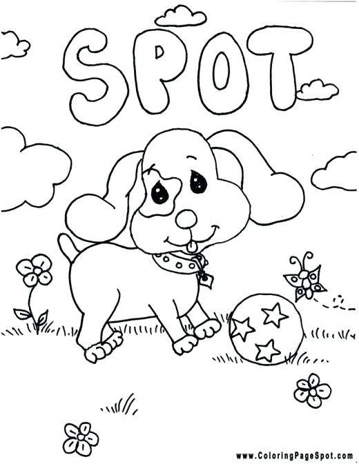 520x673 Dog Coloring Pages Crocodile Color