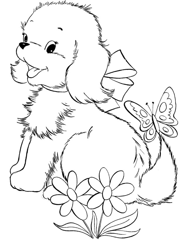 648x818 Dog Coloring Pages