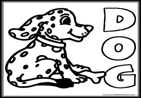 476x333 Dog Coloring Pages For Preschoolers Page Image Clipart Images