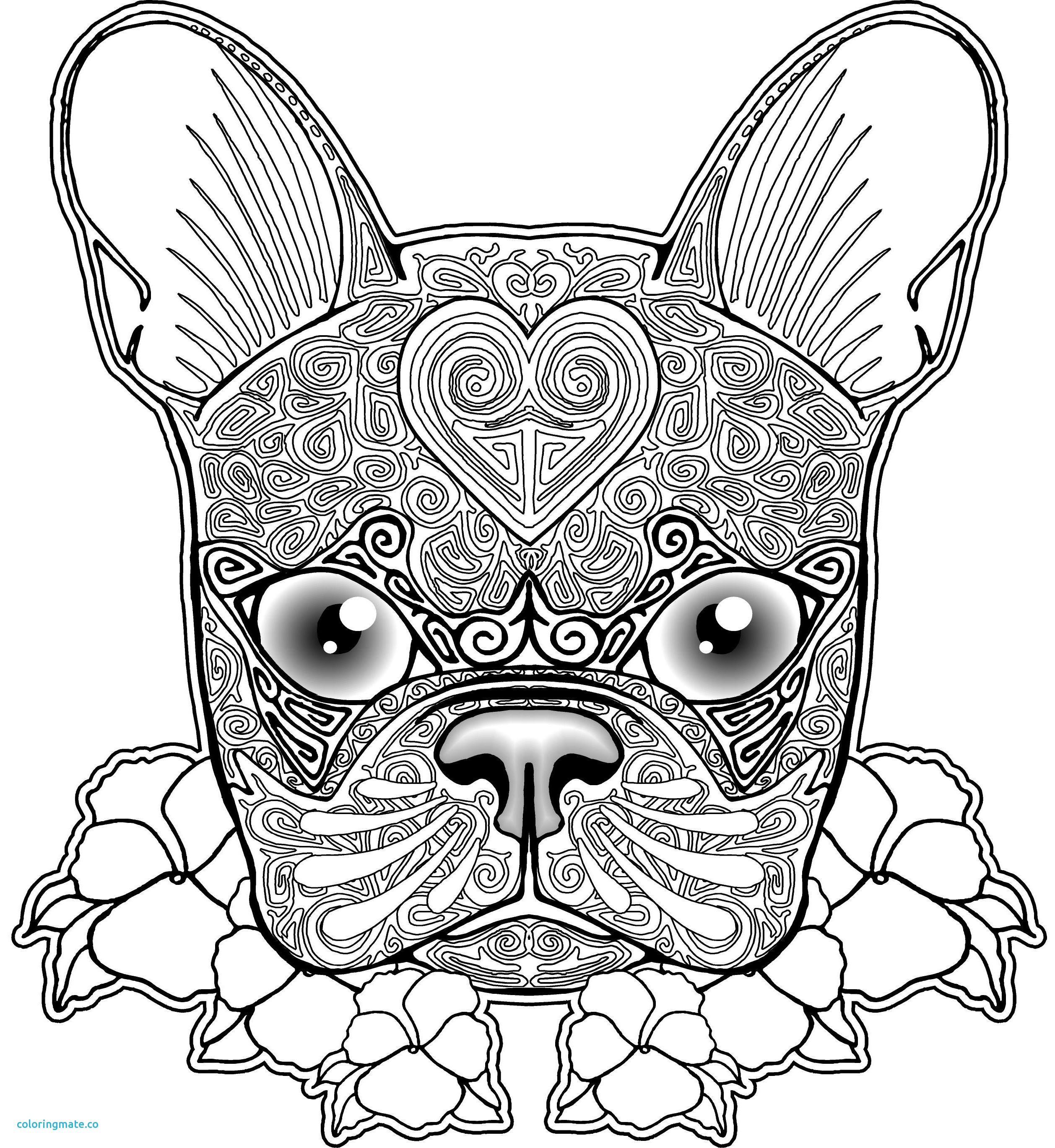 2516x2740 Fresh Dog Coloring Pages For Adults Luxury Dog Coloring Pages