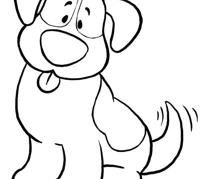 678x600 Puppy Dog Printable Coloring Pages Deepart