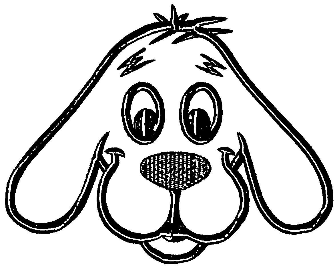 1172x950 Dog Face Coloring Pages