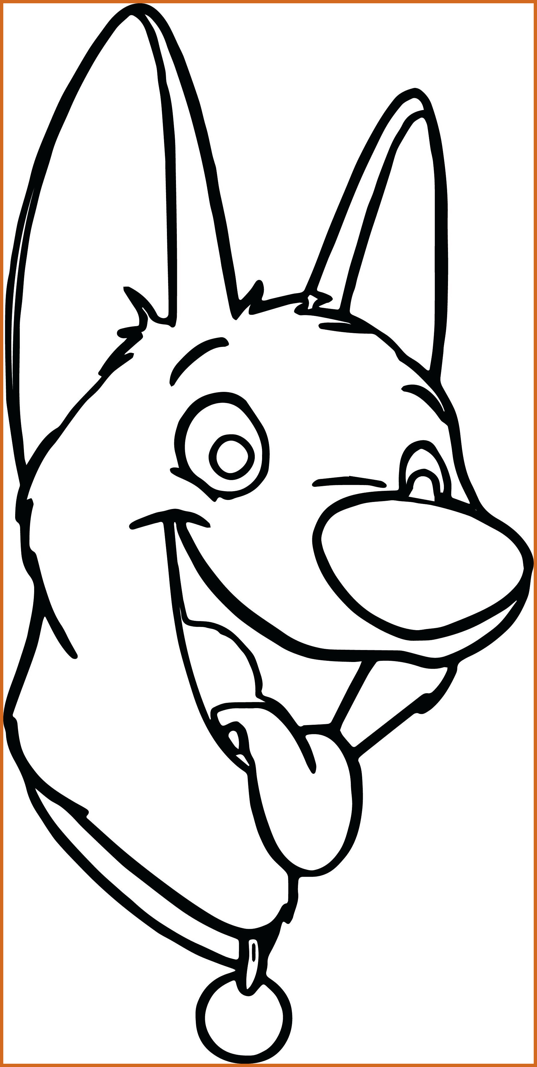 1840x3654 The Best Exploit Dog Face Coloring Page Head Animal Of Inside
