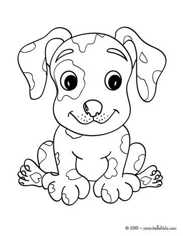 364x470 Dog Coloring Pages