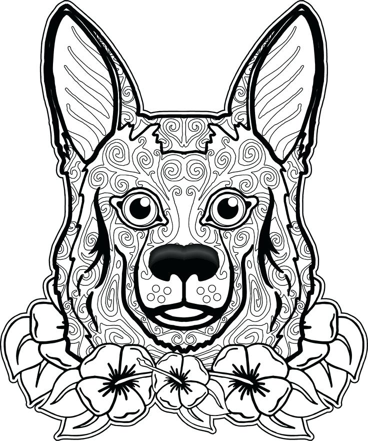 736x881 Dog Coloring Book Pages Dog Coloring Page Dog Coloring Pages Free