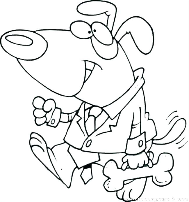 650x693 Dog Coloring Pages Printable