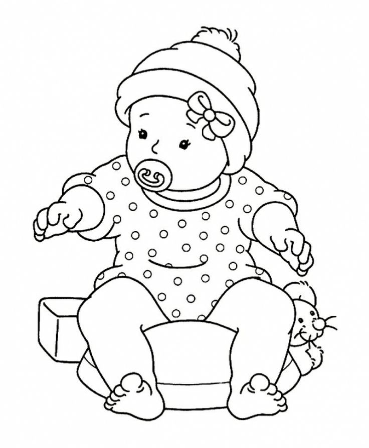 736x895 Doll Colouring Pages Good Doll Coloring Pages For Ew Year Color