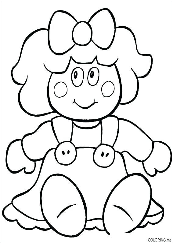 567x794 Doll Coloring Pages Doll Coloring Page Doll Coloring Pictures Page