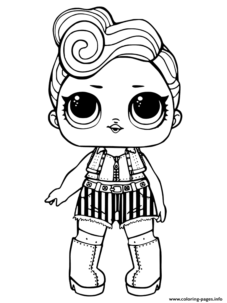 768x1024 Free Printable Lol Surprise Dolls Coloring Pages Prepossessing Lol