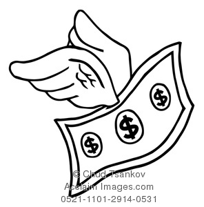 296x300 Dollar Bill Coloring Page Clipart Stock Photography Acclaim Images