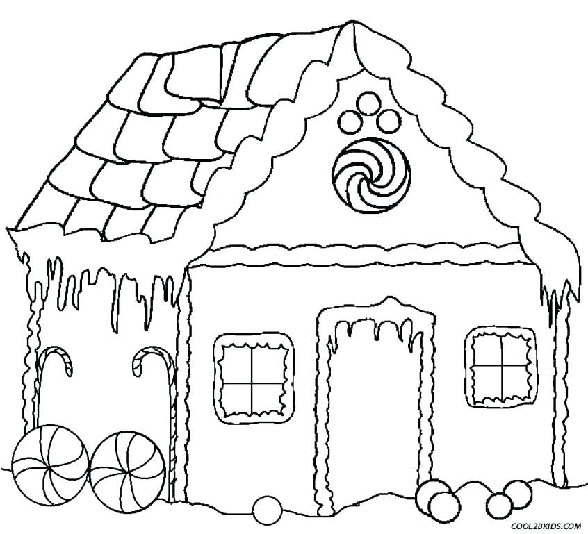 846x769 Printable Haunted House Coloring Pages Printable Coloring Page